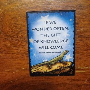 Native American Proverb Magnet